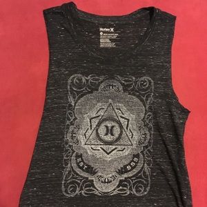 Sleeveless Hurley tank top